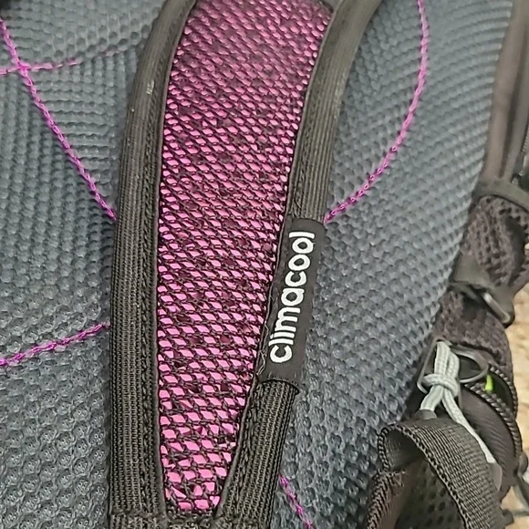 Adidas Black and Pink Sports Backpack - Picture 8 of 9